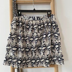 ENDLESS ROSE - Four Tiered Mini Skirt - Designer - Sophisticated Chic Style - M